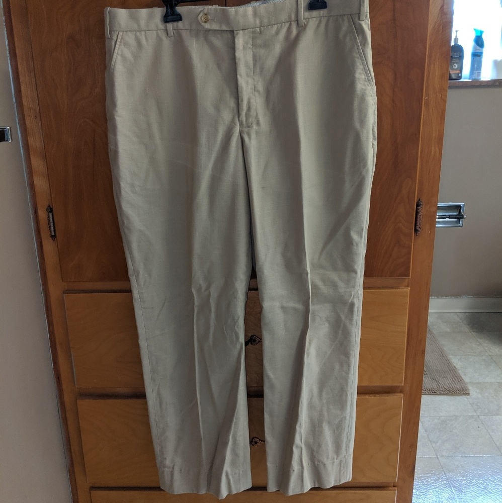 Mens Light Colored Dress/Beach Wedding Pants